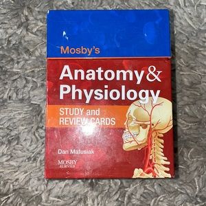 Mosby’s Anatomy & physiology study/review cards.